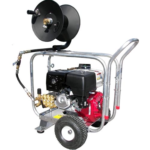 Pressure Pro Sewer Jetter 2700PSI 3GPM General, GX200 Honda, 150 HR 