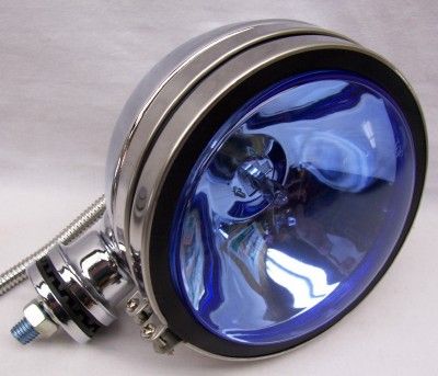 LIGHTS HAVE GLASS LENS, LONG RANGE 100 WATT H3 HALOGEN REPLACEABLE 