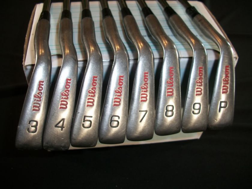 set of Wilson midsize Gear Effect 1200 irons 3 9 + PW   