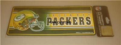 NFL Green Bay Packers Magnet 3D Hologram 8 NEW MINT  