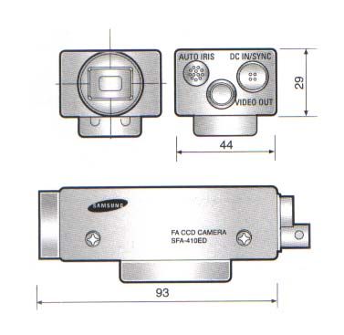 SAMSUNG SFA 410ED CCD CAMERA 768x494 Use on SMT before  