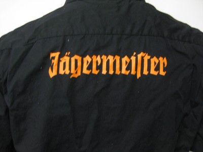 NWOT) Mens JAGERMEISTER Button Up Shirt Sz M  