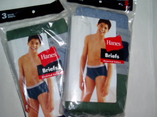 BOYS BOYS BOY HANES UNDERWEAR BRIEFS SMALL  