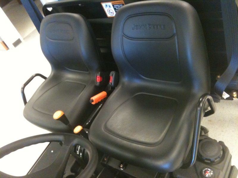 New Pair of Genuine John Deere Gator seats in Black  