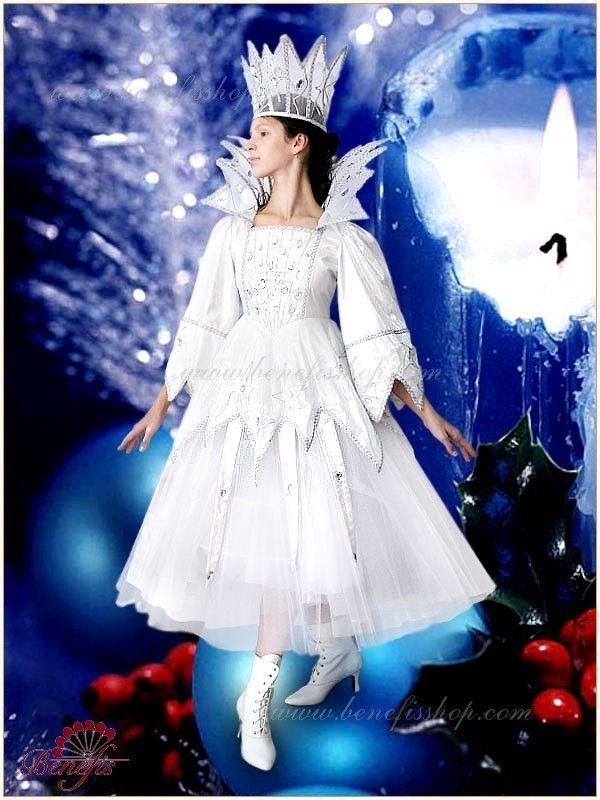 Carnival costume R 0109 Snow Queen for adult  