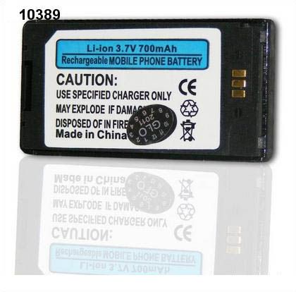 Samsung SGH X830 battery 600 mAh LI ION black  