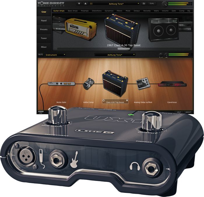   STUDIO UX1 WITH POD FARM 2.5 USB AUDIO INTERFACE 614252005609  