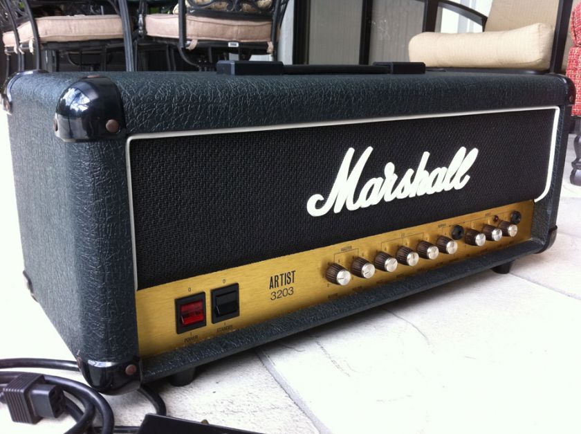 Marshall Artist 3203 Vintage 30W Head   80s JCM800 Era   EL34  