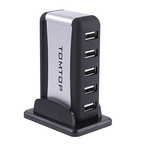 Port Real USB 2.0 High Speed HUB With AC Adaptor  