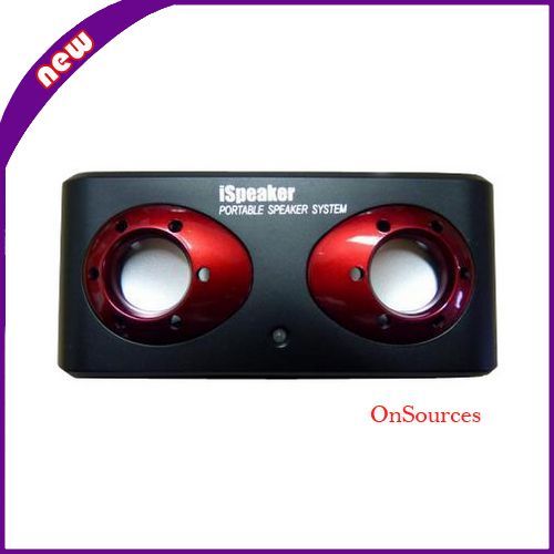 Mini Multimedia Stereo sound Speaker for  MP4 Mobile Phones  