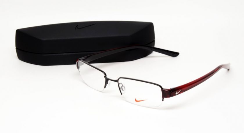 NIKE 8062 SATIN BLACK 001 AUTHENTIC EYEGLASSES SIZE 49  