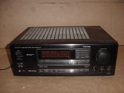 ONKYO TX SV525 STEREO TUNER RECEIVER AMPLIFIER SURROUND  