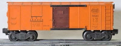   X6454 New York Central boxcar orange body black lettering  