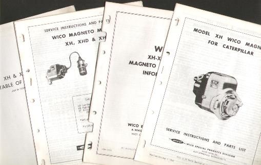 BUDA ENGINE WICO MAGNETO GUIDE SERVICE PARTS REPAIR  