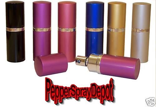 Lot 10 LIPSTICK PEPPER SPRAY 17% w/ U.V. DYE LIP STICK  