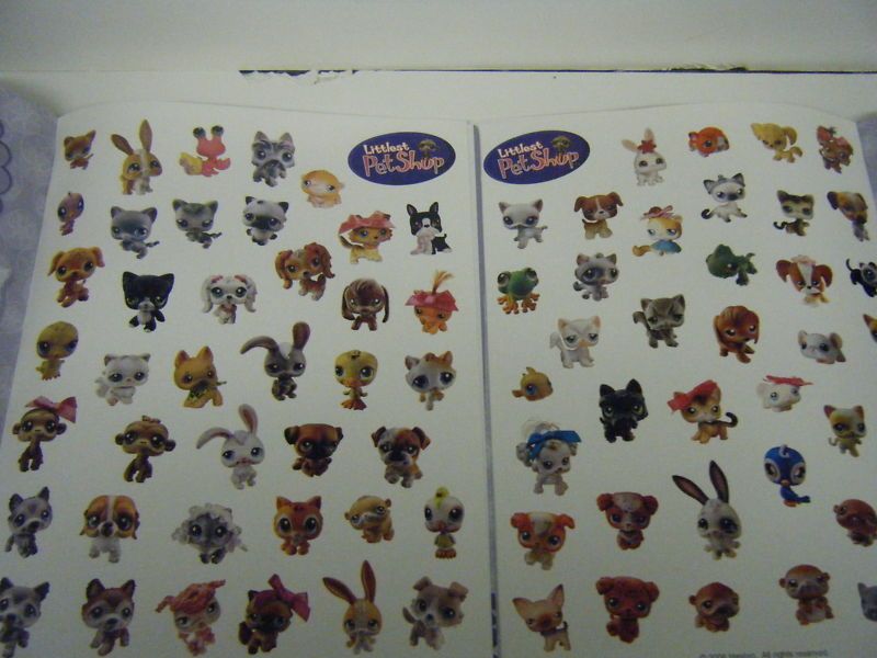 Littlest Pet Shop The Official Collectors Sticker Book 9780439887786 