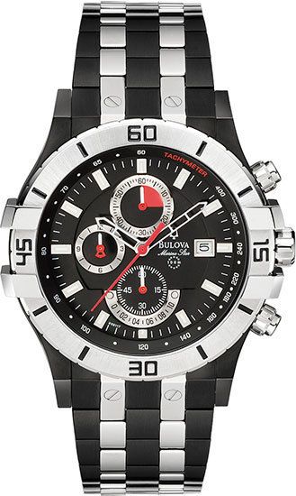 98B117 Bulova Mens Watch Marine Star Chronograph  