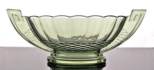 2398/ART DECO GLASS CENTERPIECE VAL SAINT LAMBERT 1935.  