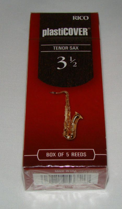 Rico Plasticover Reeds Tenor Sax # 3.5  5 Pack  