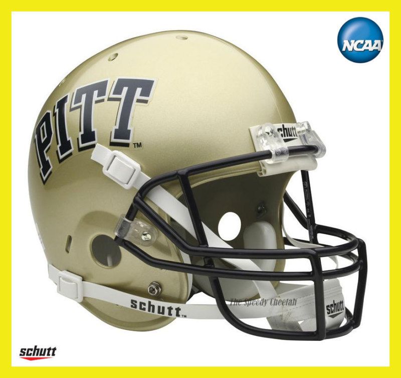 PITT PANTHERS FOOTBALL HELMET FULL SIZE SCHUTT  