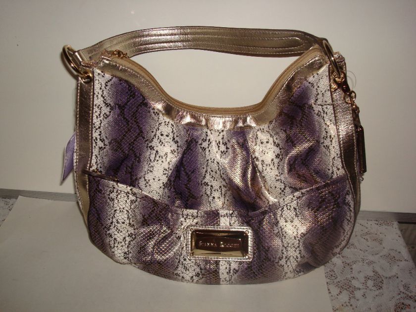 SIENNA RICCHI GRAPE ANGELINA HOBO PURSE / HANDBAG NWT  