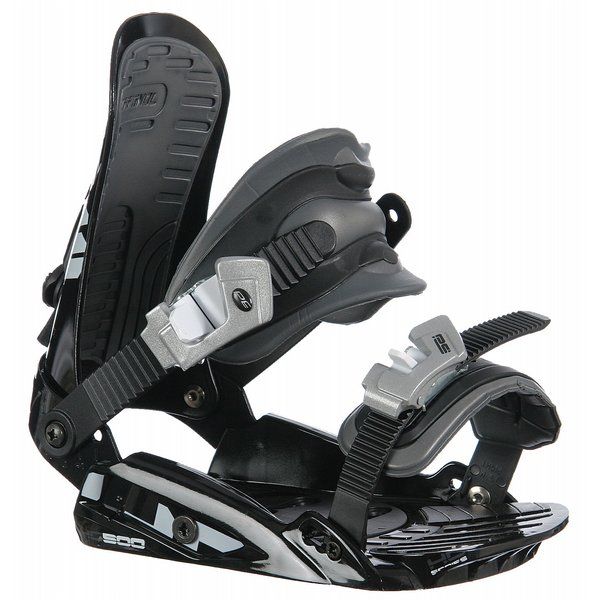 Rossignol Hc500 Snowboard Bindings Blk/Silver S/M 4 7