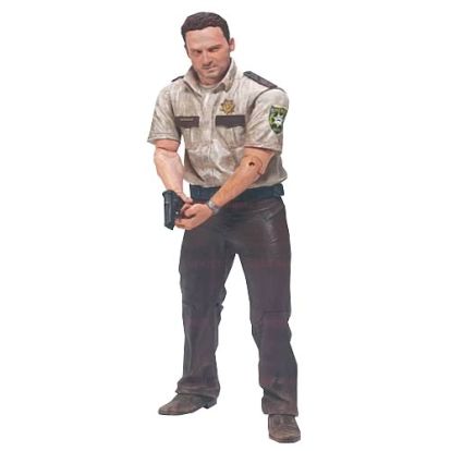 THE WALKING DEAD TV SERIES 1 DEPUTY RICK GRIMES FIGURE MCFARLANE 