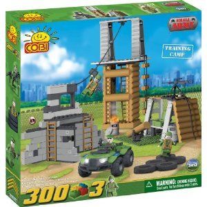 Cobi Military Army Training Camp 300 Piece Set New MISB  