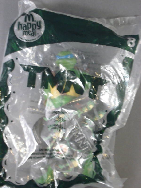 McDonalds Happy Meal Toy TMNT Leonardo #8  