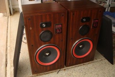 Cerwin Vega Re 30 Series Floorstanding 12 Speakers Dark Stain  